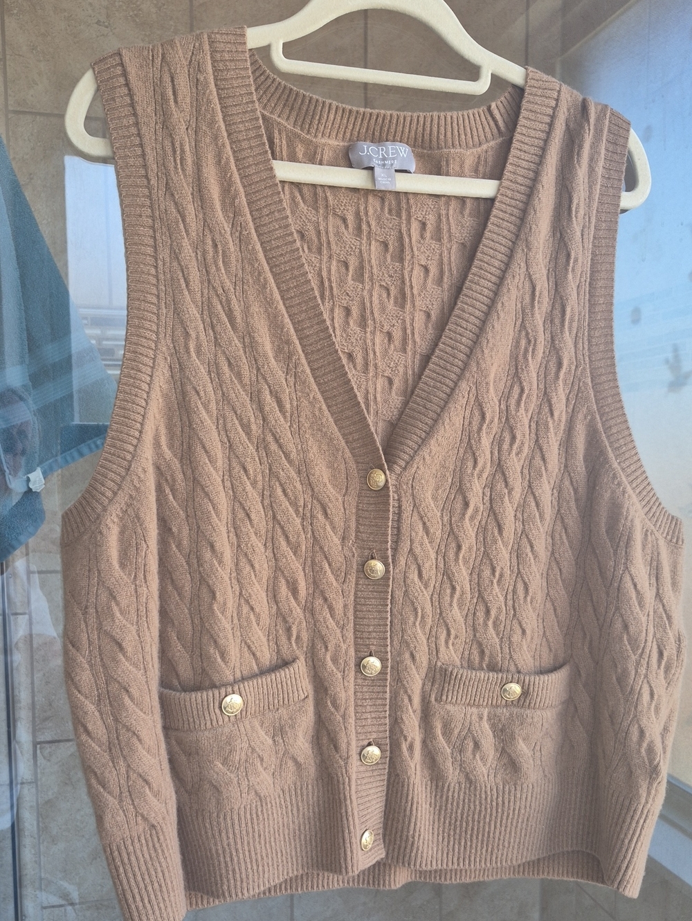 J. Crew Cashmere Sweater Vest NWOT Size XL FINAL